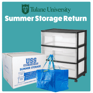 Tulane University Off-Campus Storage Return