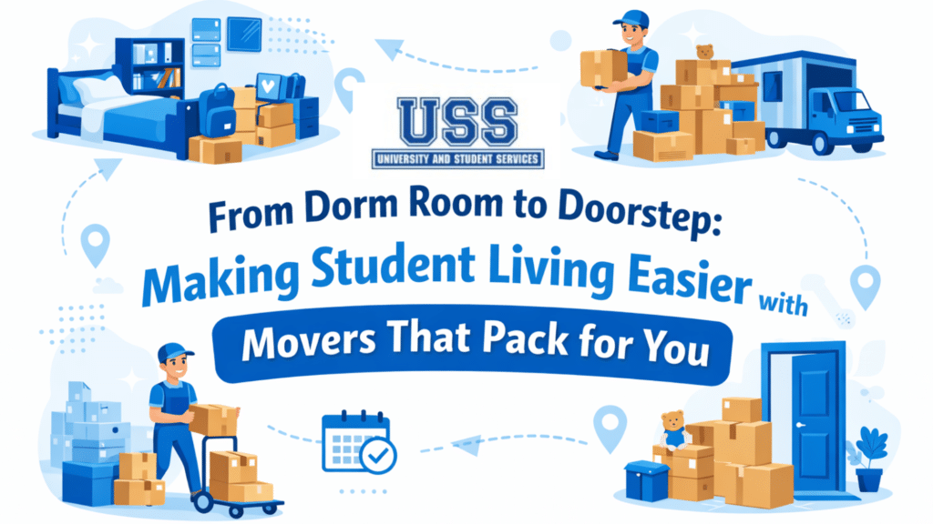 From Dorm Room to Doorstep Making Student Living Easier with Movers That Pack for You