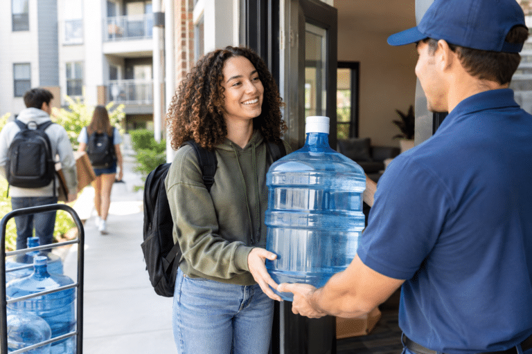 Water Delivery Services for College Apartments
